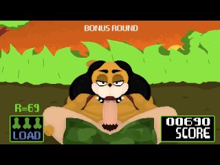 round 69 in duck hunt dog [shoestrang]